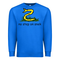 True Royal no step on snek,libertarian,tumblr,meme,funny,polotics,no step,on,snek Premium Sweatshirt - PixelWave