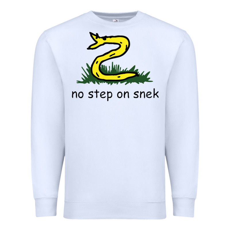 No Step On Snek,libertarian,tumblr,meme,funny,polotics,no Step,on,snek Premium Sweatshirt by PixelWave | Teevron