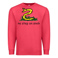 Cardinal no step on snek,libertarian,tumblr,meme,funny,polotics,no step,on,snek Premium Sweatshirt - PixelWave