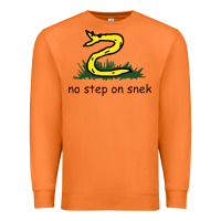 Carrot no step on snek,libertarian,tumblr,meme,funny,polotics,no step,on,snek Premium Sweatshirt - PixelWave