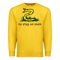 Lemon no step on snek,libertarian,tumblr,meme,funny,polotics,no step,on,snek Premium Sweatshirt - PixelWave