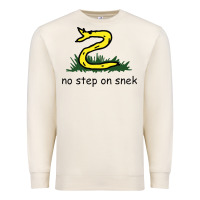 Sandshell no step on snek,libertarian,tumblr,meme,funny,polotics,no step,on,snek Premium Sweatshirt - PixelWave