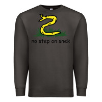 Smoke no step on snek,libertarian,tumblr,meme,funny,polotics,no step,on,snek Premium Sweatshirt - PixelWave