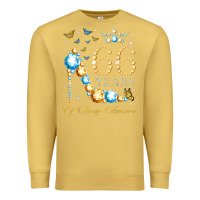 Antique Gold 66th birthday 66 years of being awesome 66 years old woman Premium Sweatshirt - PixelWave