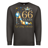 Smoke 66th birthday 66 years of being awesome 66 years old woman Premium Sweatshirt - PixelWave
