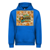 Cobalt Pumpkin spice junkie Urban Hoodie - RanaPortraitStore