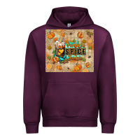 Mauve Wine Pumpkin spice junkie Urban Hoodie - RanaPortraitStore