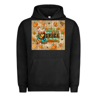 Pigment Black Pumpkin spice junkie Urban Hoodie - RanaPortraitStore