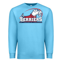 Ocean Blue st. francis terriers(SFC), brooklyn Premium Sweatshirt - PixelWave