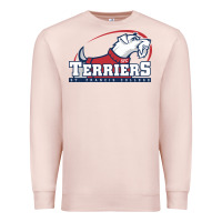 Pale Pink st. francis terriers(SFC), brooklyn Premium Sweatshirt - PixelWave