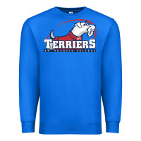 True Royal st. francis terriers(SFC), brooklyn Premium Sweatshirt - PixelWave