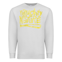 Dove Grey Naughty by Nature, Naughty, Nature, the Naughty by Nature, Naughty by  Premium Sweatshirt - PixelWave