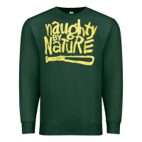Sports Green Naughty by Nature, Naughty, Nature, the Naughty by Nature, Naughty by  Premium Sweatshirt - PixelWave