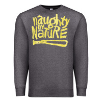 Charcoal Heather Naughty by Nature, Naughty, Nature, the Naughty by Nature, Naughty by  Premium Sweatshirt - PixelWave
