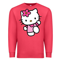 Cardinal kitty Premium Sweatshirt - PixelWave