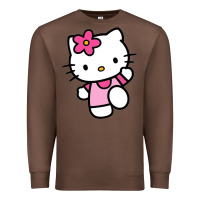 Chestnut kitty Premium Sweatshirt - PixelWave