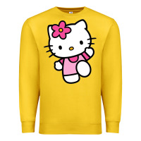Lemon kitty Premium Sweatshirt - PixelWave