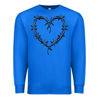 True Royal bichota heart for women,cute music t shirt Premium Sweatshirt - PixelWave