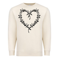 Sandshell bichota heart for women,cute music t shirt Premium Sweatshirt - PixelWave