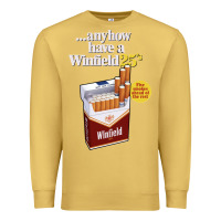 Antique Gold Anyhow Have A Winfield 25s Classic Premium Sweatshirt - PixelWave
