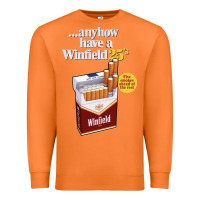 Carrot Anyhow Have A Winfield 25s Classic Premium Sweatshirt - PixelWave