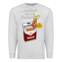 Dove Grey Anyhow Have A Winfield 25s Classic Premium Sweatshirt - PixelWave