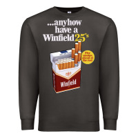 Smoke Anyhow Have A Winfield 25s Classic Premium Sweatshirt - PixelWave