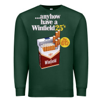 Sports Green Anyhow Have A Winfield 25s Classic Premium Sweatshirt - PixelWave