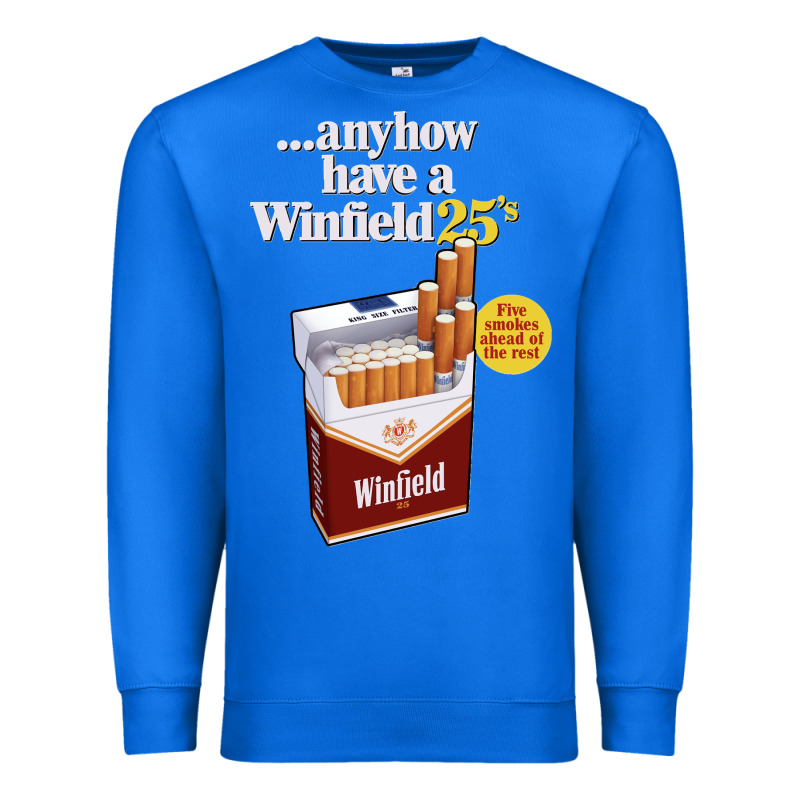 Anyhow Have A Winfield 25s Classic Premium Sweatshirt by PixelWave | Teevron