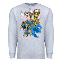 Heather Grey group pic x men Premium Sweatshirt - PixelWave