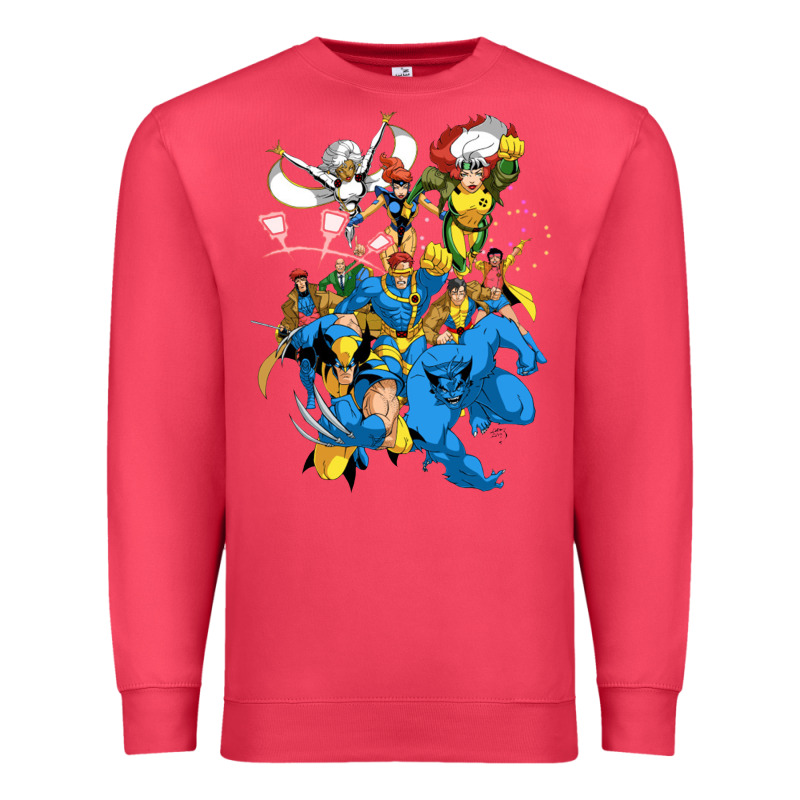 Group Pic X Men Premium Sweatshirt by PixelWave | Teevron