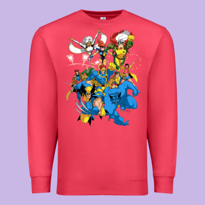 Group Pic X Men Premium Sweatshirt Designed By Pixelwave