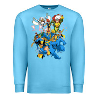 Ocean Blue group pic x men Premium Sweatshirt - PixelWave