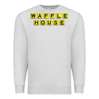 Dove Grey waffle hause Premium Sweatshirt - PixelWave