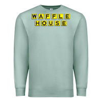 Seafoam waffle hause Premium Sweatshirt - PixelWave