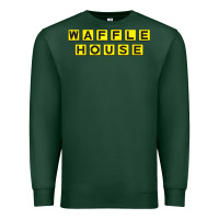 Sports Green waffle hause Premium Sweatshirt - PixelWave