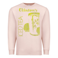 Pale Pink Clintons Iced Tea Premium Sweatshirt - PixelWave