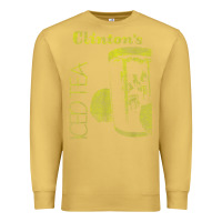 Antique Gold Clintons Iced Tea Premium Sweatshirt - PixelWave