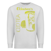 Dove Grey Clintons Iced Tea Premium Sweatshirt - PixelWave
