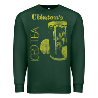 Sports Green Clintons Iced Tea Premium Sweatshirt - PixelWave