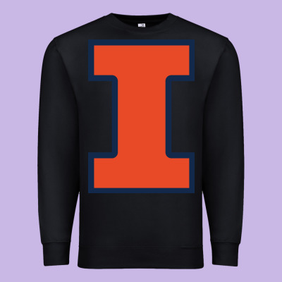 Illinois Fighting Illini Premium Sweatshirt Designed By Pixelwave