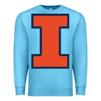 Ocean Blue illinois fighting illini Premium Sweatshirt - PixelWave