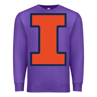 Purple illinois fighting illini Premium Sweatshirt - PixelWave