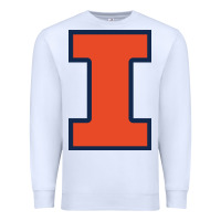 White illinois fighting illini Premium Sweatshirt - PixelWave