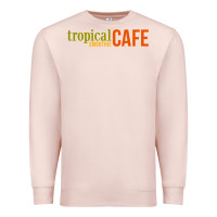 Pale Pink Tropical Smoothie Premium Sweatshirt - PixelWave