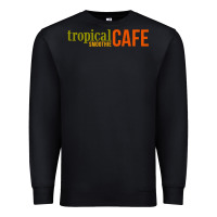 Black Tropical Smoothie Premium Sweatshirt - PixelWave