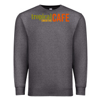 Charcoal Heather Tropical Smoothie Premium Sweatshirt - PixelWave