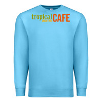 Ocean Blue Tropical Smoothie Premium Sweatshirt - PixelWave