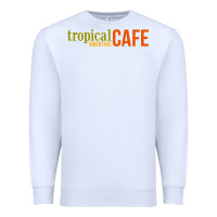 White Tropical Smoothie Premium Sweatshirt - PixelWave