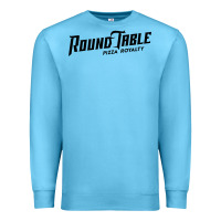 Ocean Blue resto, round table pizza new Premium Sweatshirt - PixelWave